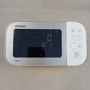 Omron BP5450 Blood Pressure Monitor DEVICE ONLY No Adapter Battery Works Tested